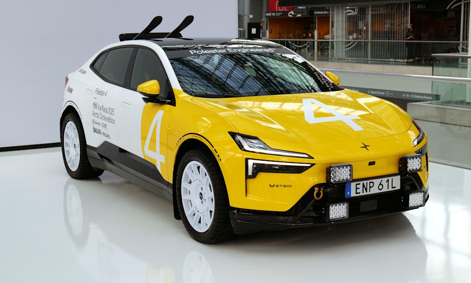 حتى بعيدًا عن الشمال المتجمد، تبدو نسخة Polestar 4 Arctic Circle Edition رائعة. 