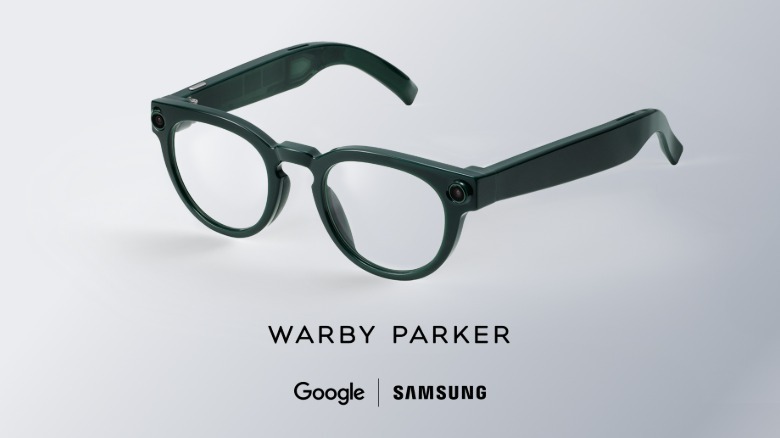 أول نظارات ذكية تعمل بنظام Android XR من شركة Warby Parker.
