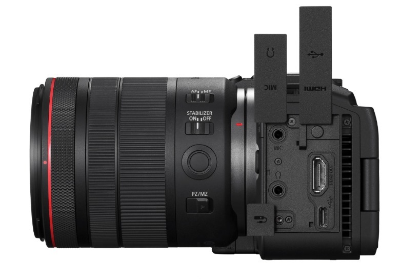 تظهر كاميرا Canon EOS R6 V من الجانب