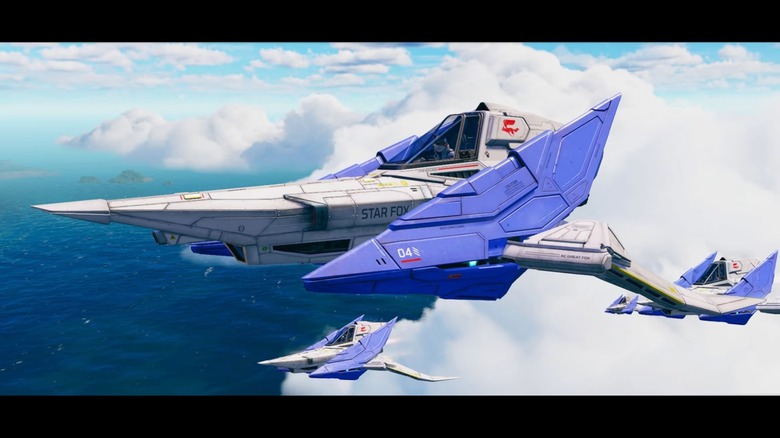 رسومات Arwing المحدثة من Star Fox 2026.