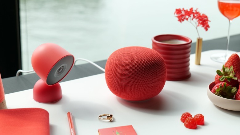 مكبر صوت Google Home الجديد باللون اليشم